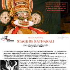 Stage de Kathakali