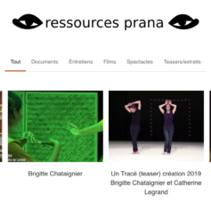 Site web ressources Prana
